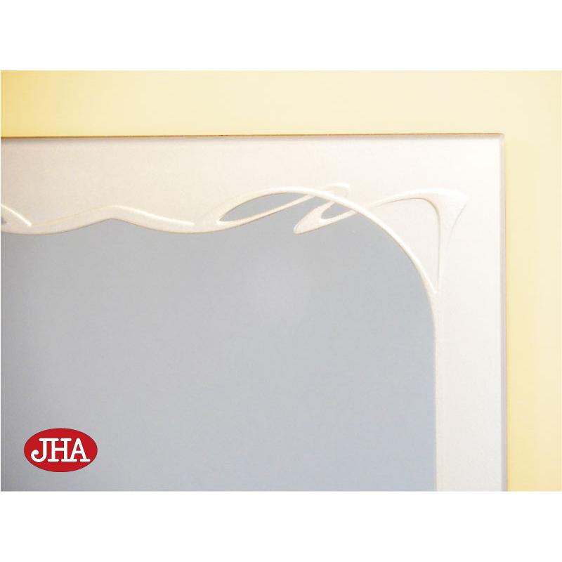 姿見 姿見鏡 飾りつけ鏡 JHA絵図面鏡鑑 ( アールヌーヴォー２) W400×H1500 (飛散押しとどめる・飾りつけ用) EM-40X150TF-RN2 ノンひな型 入り口・入口 五体鏡 五体鏡鑑