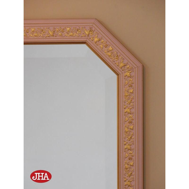 アンティーク風　鏡　八角形　風水 楽天市場】鏡 壁掛け イタリア製 風水 八角鏡 アンティーク調