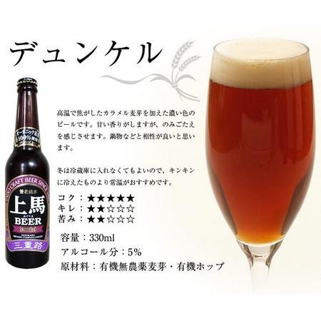 上馬ビール(地ビール)　330ml　6本セット オーガニック 送料無料｜ji-beer｜02