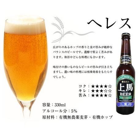 上馬ビール(地ビール)　330ml　6本セット オーガニック 送料無料｜ji-beer｜03