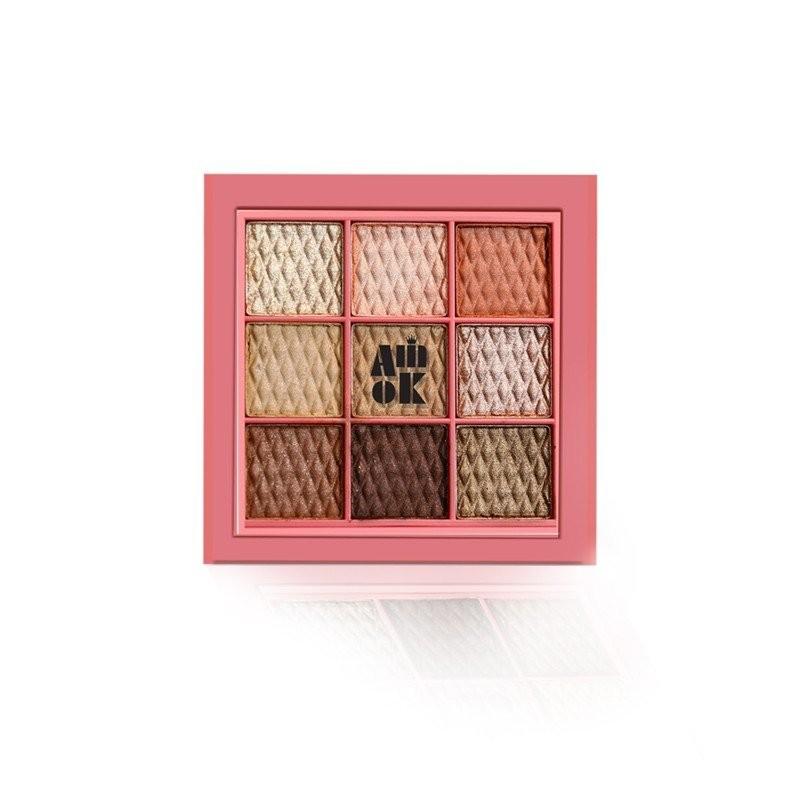 モチ アイシャドウ パレット アミオク 絶対に崩れない モチモチ感たっぷり AMIOK Mochi Eyeshadow Palette 韓国コスメ｜ji9511