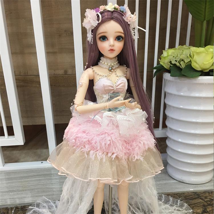 交換無料 Bjdドール 1 3関節人形 本体 眼球 顔メイク ウィッグ 服 靴 髪飾り 60cm 驚きの値段 Kuljic Com