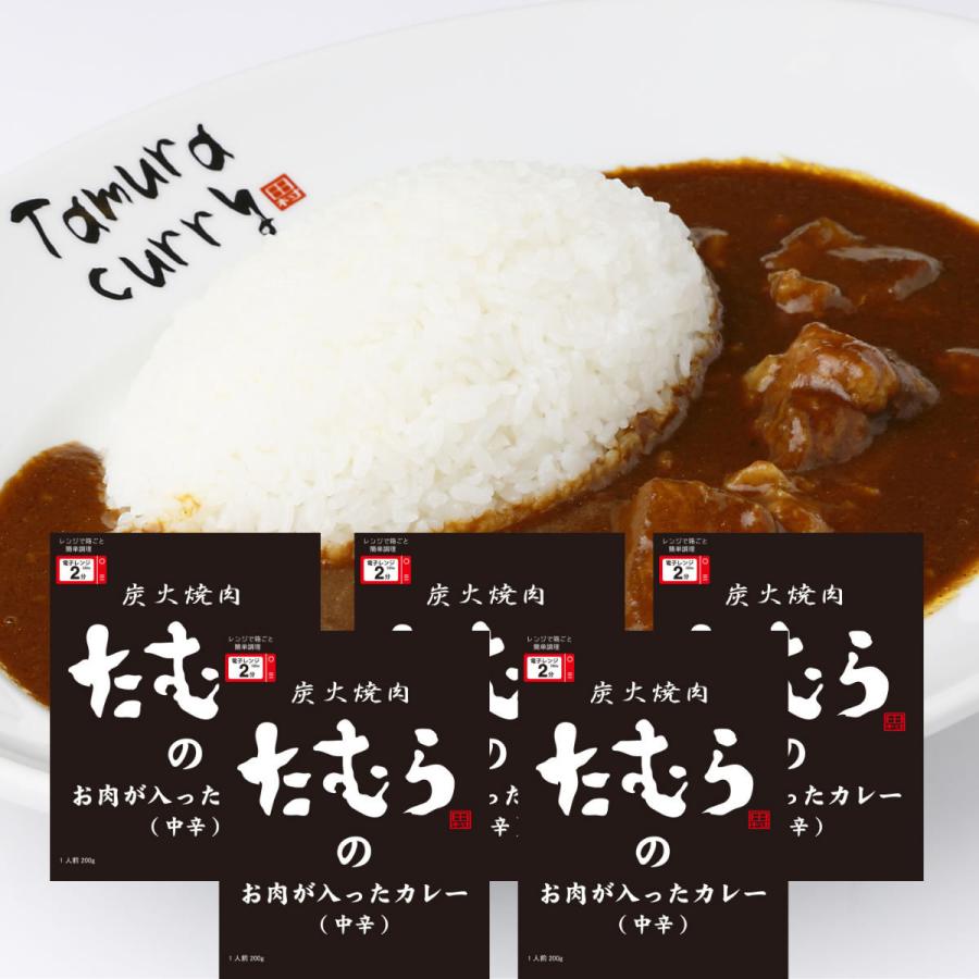 レトルト カレー 炭火焼肉たむらのカレー ビーフカレー スパイス お肉