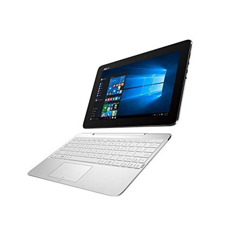 ASUS 2in1 タブレット ノートパソコン TransBook T100HA-WHITE Windows10/10.1インチ/シルクホワ｜jiasp5