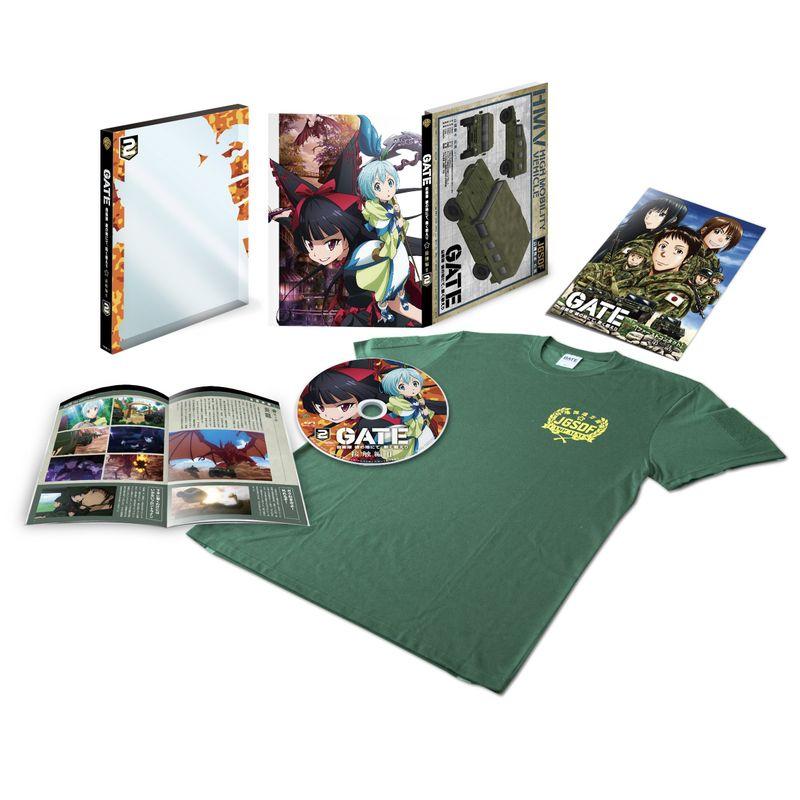 「GATE 自衛隊 彼の地にて、斯く戦えり」 Vol.2 接触編II ＜初回生産限定版＞ [Blu-ray] GATE 自衛隊 彼の地にて、斯く戦えり」 Vol.2 接触編II <初回生産限定