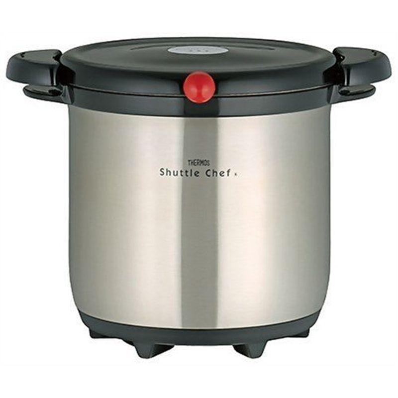 サーモス　シャトルシェフ　KBA-4501 サーモス 真空保温調理器 シャトルシェフ 4.5L ステンレスブラック KBA