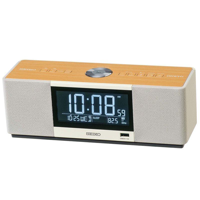 SEIKO × ONKYO マルチサウンドクロック SS501A スピーカー セイコー クロック 目覚まし時計 マルチサウンドクロック スピーカー