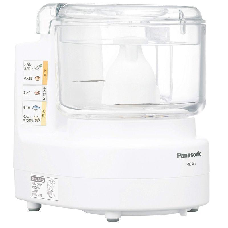 Panasonic - ☆未使用品 パナソニック フードプロセッサー 1台6役  離乳食 MK-K61- パナソニック フードプロセッサー 1台6役(きざむ・する・混ぜる