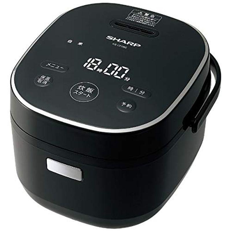 【新品未開封】SHARP炊飯器 [3合炊き] ブラック系 KS-CF05C-B シャープ(SHARP) ジャー炊飯器 3合炊き ブラック系 KS-CF05C-B