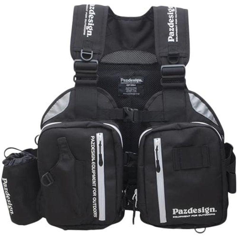 パズデザイン パズデザイン PSLマルチゲームベスト SLV-027 BK×ホワイト フリー SLV-027 Free