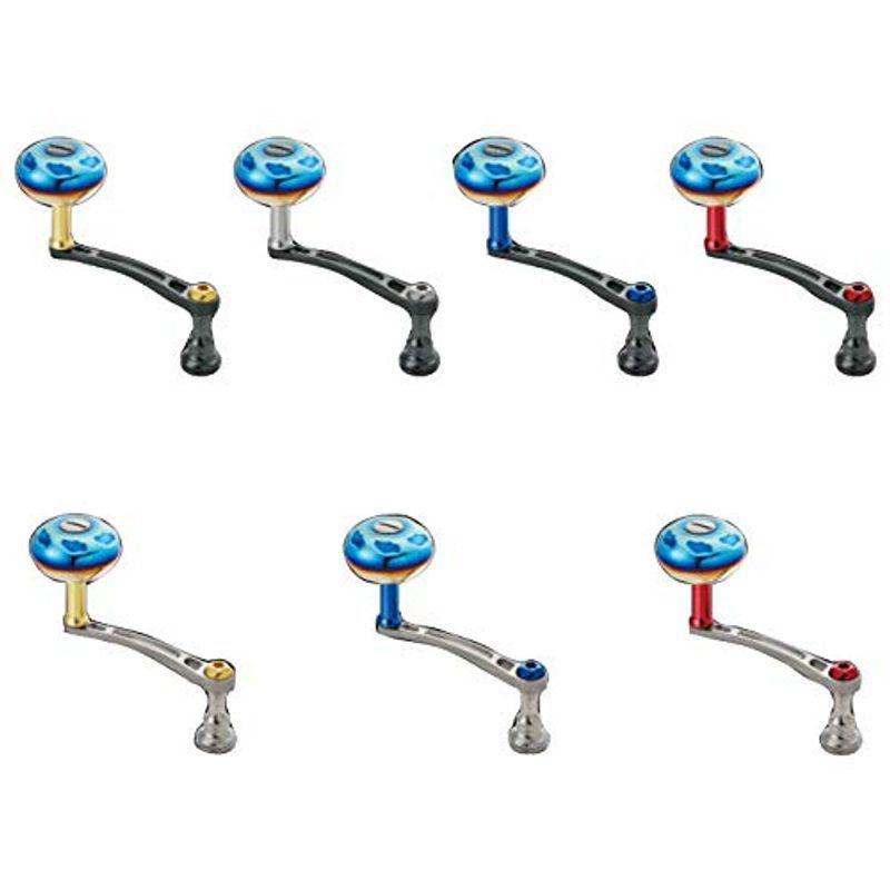 リブレ(LIVRE) ライトアーム 70 EP41ノブ ダイワ用 (ガンメタプレート+レッドG)