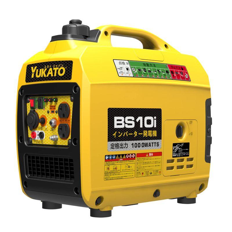 YUKATO インバーター発電機 定格出力1.0kVA 小型発電機 家庭用 50Hz 