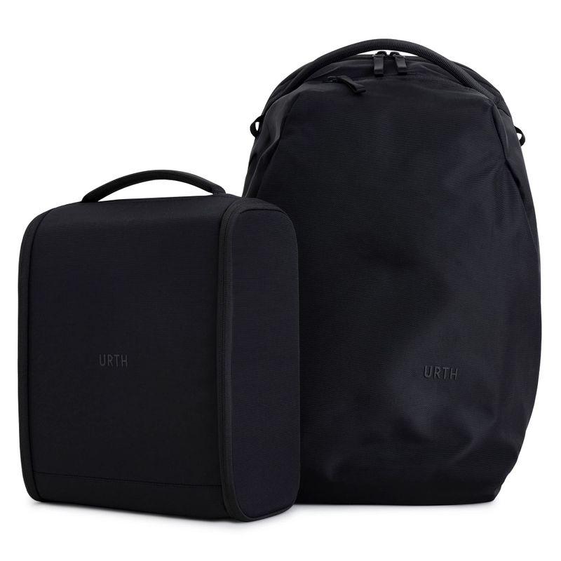 Urth ノーライト 24L リュックサック + ミディアム カメラインサート 