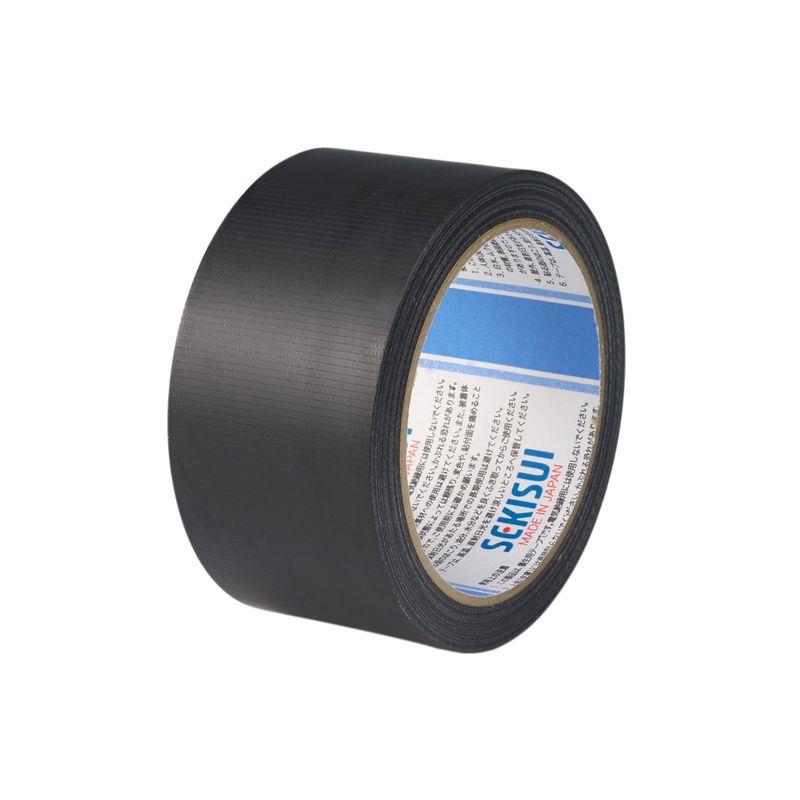 セキスイ 養生用 フィットライトテープ #738 艶消し黒 50mm×25m 黒 (1