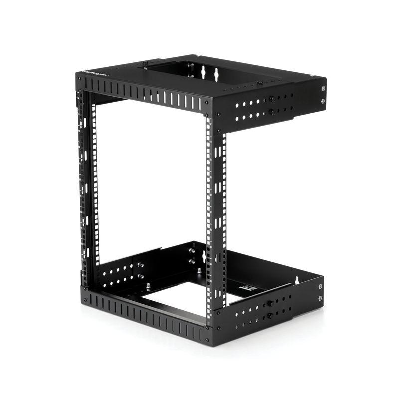 StarTech.com 12U ウォールマウント式サーバーラック 2ポストオープン