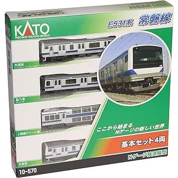 KATO Nゲージ E531系 常磐線 基本 4両セット 10-570 鉄道模型 電車