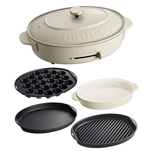 超目玉 Bruno ブルーノ オーバルホットプレート 本体 プレート4種 たこ焼き 深鍋 平面 グリル グレージュ Greige おすす A B07vsd2k8z 1018 ジアテンツー2 通販 Yahoo ショッピング 楽天市場 Tribratanews Pekalongankota Jateng Polri Go Id