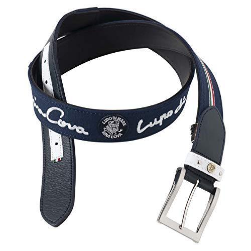 絶対一番安い シナコバ Sina Cova ベルト メンズ カジュアル 綿帯 牛革 ネイビー フリーサイズ 最先端 Smartketo Com Br