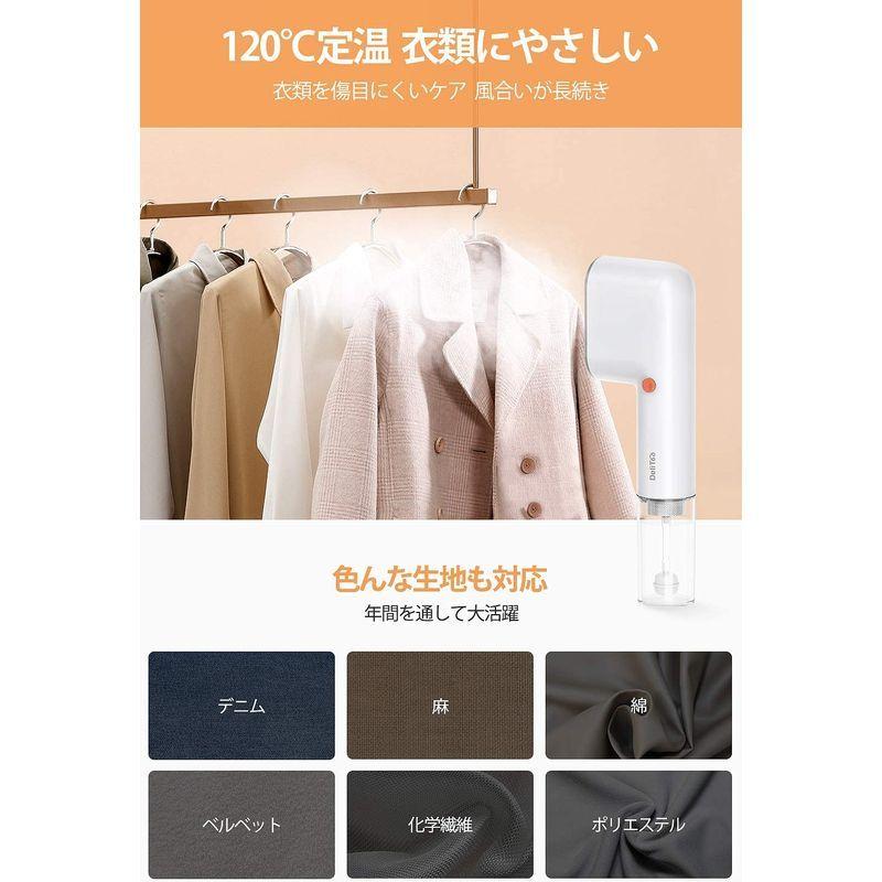 Red Dot デザイン賞 スチームアイロン 衣類スチーマー ハンガーにかけたまま 時短 シワ伸ばし ハンディースチーマー 25 スチーマー