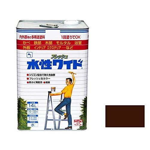 早割クーポン ニッペ 水性フレッシュワイド14l 32ブラックチョコレート 正規店仕入れの Habitat Jeunes Normandie Fr
