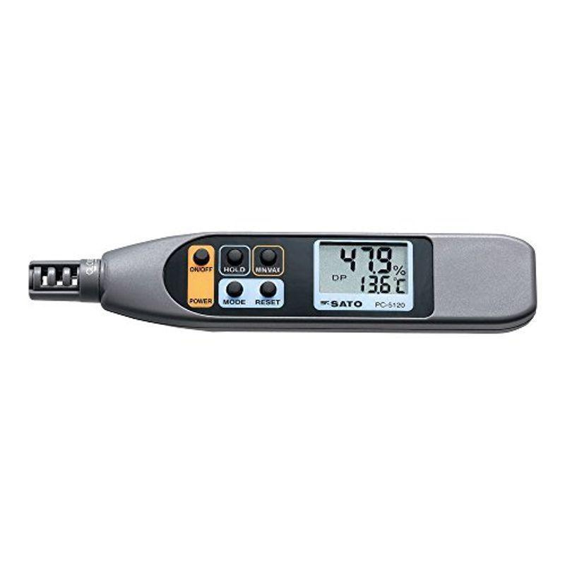 佐藤計量器(SATO) 温湿度計 小型 携帯型 ペンタイプ PC-5120 8070-20