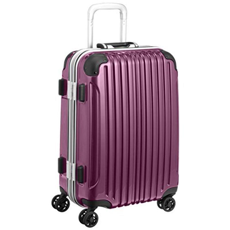 ビバーシェ スーツケース UH Sサイズ 35L 3.9kg フレームハードキャリー 59 cm UH-S パープル