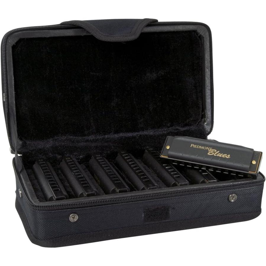 Hohner（ホーナー） Piedmont Blues ブルースハープ 7本セット 並行
