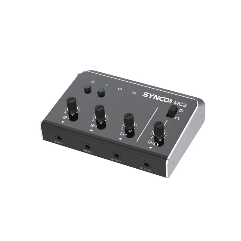 SYNCO-超小型オーディオミキサー-4チャンネル-ミニステレオ SYNCO-超小型オーディオミキサー-4チャンネル-ミニステレオ