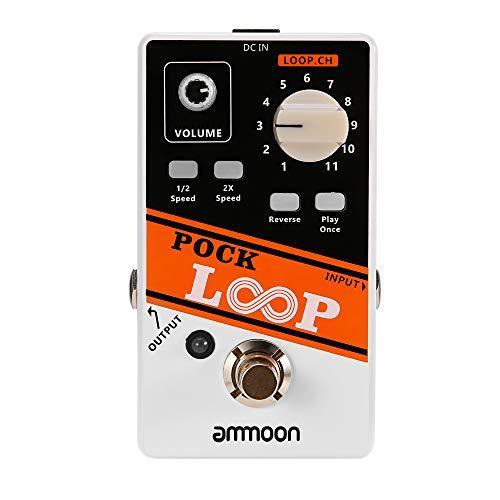 人気ブランド Ammoon Looper ルーパー エフェクター ペダル トゥルーバイパス オレンジ 半額品 Studiostodulky Cz