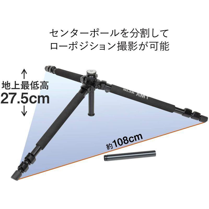 数量限定 SLIK 三脚 プロ700 DX-III N 脚のみ 3段 大型 105764 【3594700025】(18605円)