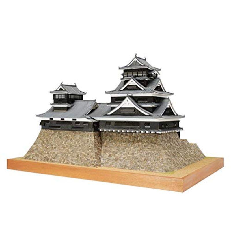 ウッディジョー 1/150 熊本城 木製模型 組み立てキット