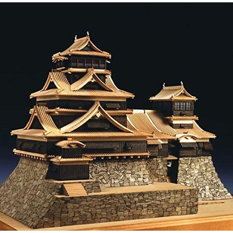 【希少品】 ウッディジョー 1/150 熊本城 木製模型 組立キット 【JSB6231787147】(22090円)