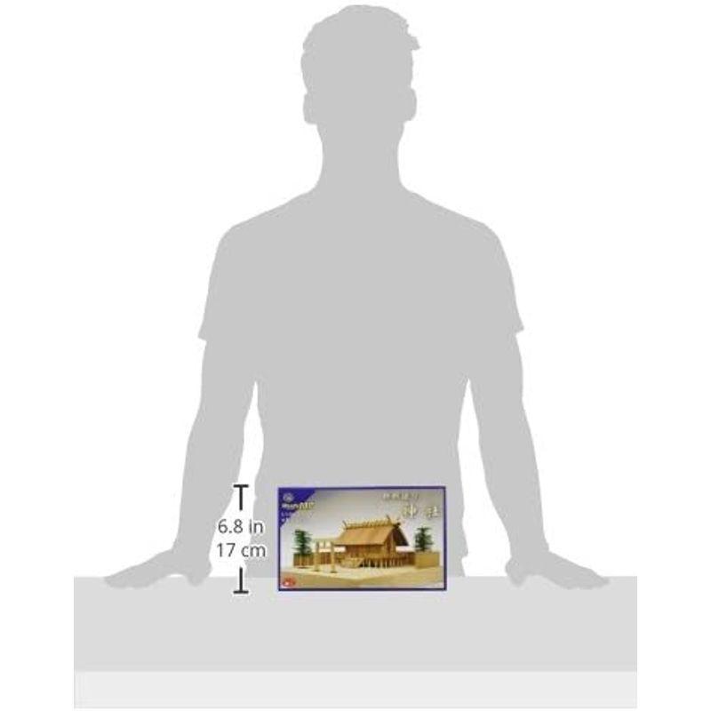 ウッディジョー 1/150 神明造り 神社 木製模型 組立キット 1/150 神明造り 神社 木製模型 組立キット