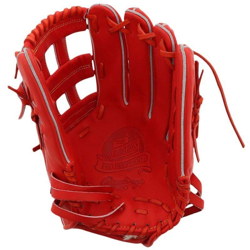 お値下げ ローリングス Rawlings 硬式 グローブ グラブ プロプリファード キップレザー 外野手用 GH9FPRBH8 ROR(レッドオレンジ 【9688418674】(34343円)