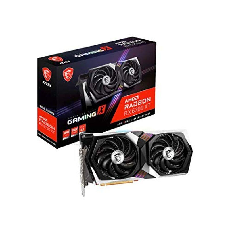 MSI Radeon RX 6700 XT GAMING X 12G グラフィックスボード VD7601