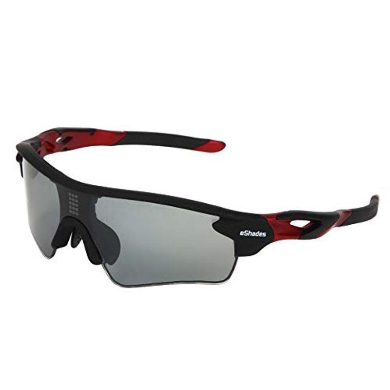 瞬間調光サングラス eShades（イーシェード）Red/Black (レッド)