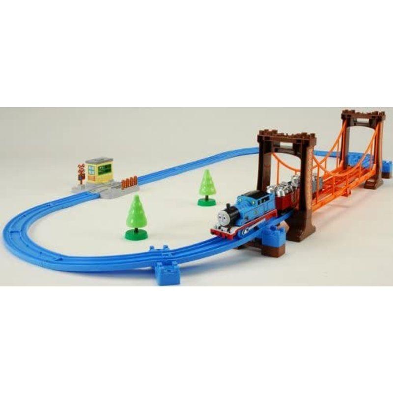 プラレール トーマス ぐらぐらつり橋セット : ジアテンツー プラレール トーマス ぐらぐらつり橋セット : ジアテンツー