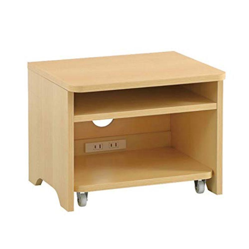 本店 クロシオ 枕元ラック ズボ楽 小物入れ 収納 ナチュラル 幅40cm キャスター付き棚 ナイトテーブル 布団で寝る方用 ロータイプ Supplystudies Com