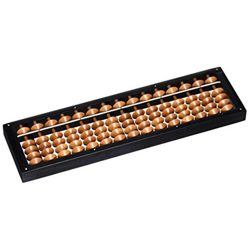 トモエ算盤 そろばん 15桁 スタンダード小型 84252 樺玉