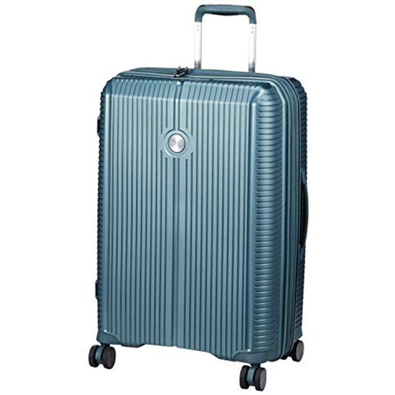 ベラージ スーツケース ファスナー エキスパンダブル ダイヤルTSAロック ダブルキャスター Rome-M 63L 3.5kg グリーン