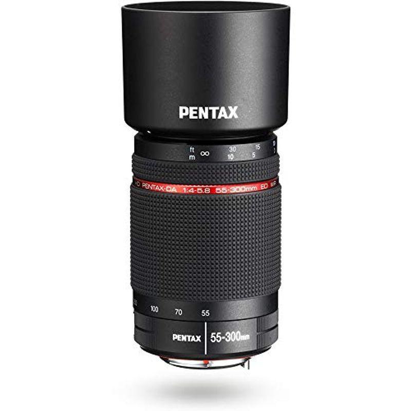 HD PENTAX-DA 55-300mmF4-5.8ED WR 望遠ズームレンズ APS-Cサイズ用高い描写性能高性能 HDコーティング防