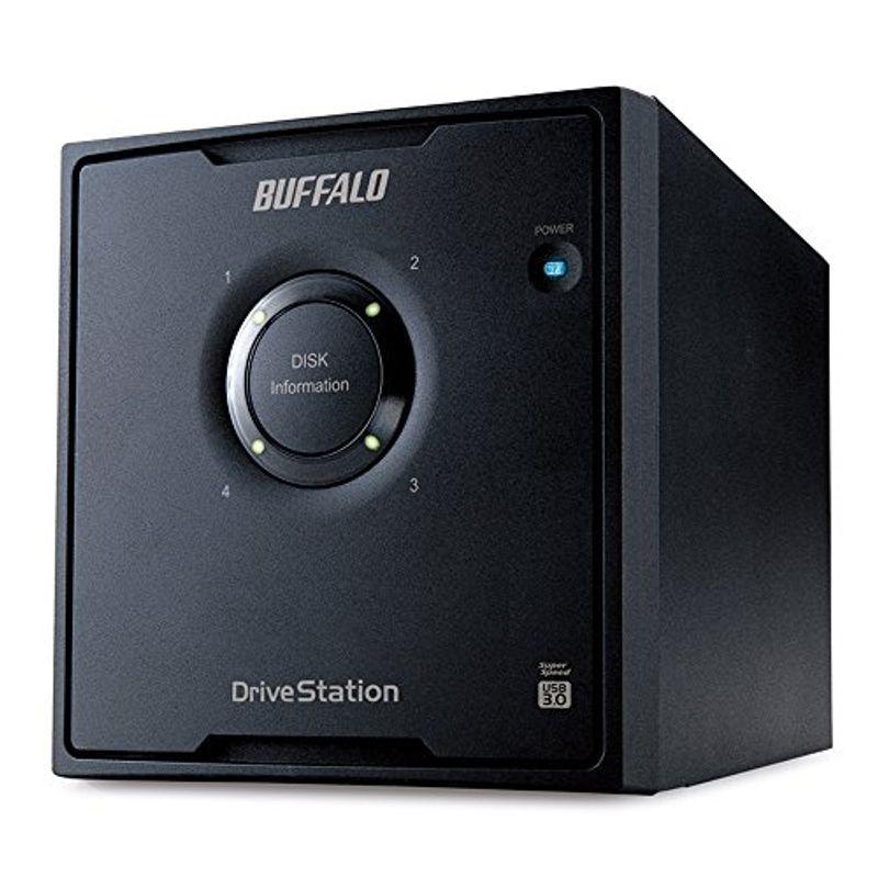 BUFFALO RAID 5 USB3.0 外付ハードディスク 4ドライブ 16TB HD-QL16TU3/R5J
