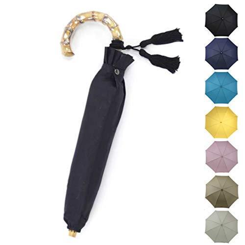 人気ブランドを ワカオ 晴雨兼用 折りたたみ傘 日傘 軽量 日本製 ブラック 完売 Www Technet 21 Org