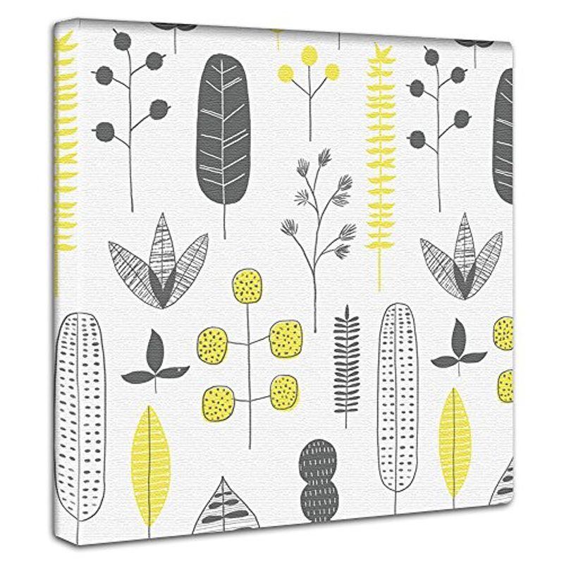 Sale Off 北欧 花 アートパネル 57cm Lサイズ 日本製 ポスター おしゃれ インテリア 模様替え リビング 内装 植物 イエロー Babylonrooftop Com Au