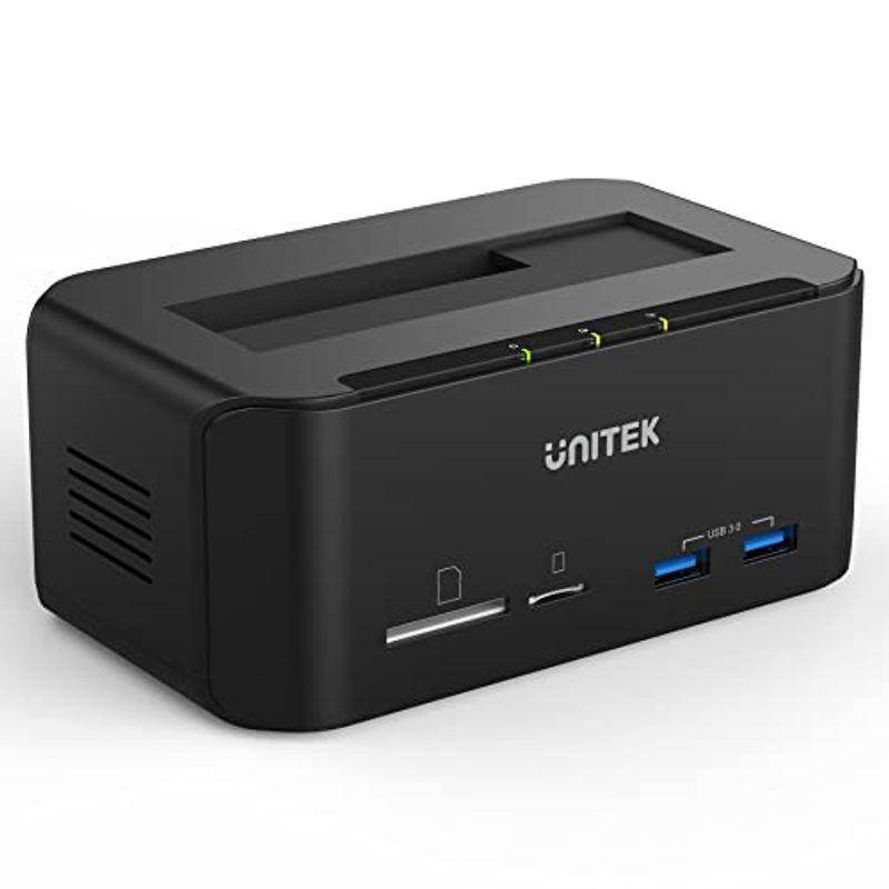 格安SALEスタート Unitek 5in1 多機能SATA HDD SSDスタンド 2.5 3.5インチ II SATA 2ポート I 【別倉庫からの配送】 III対応 USB3.0