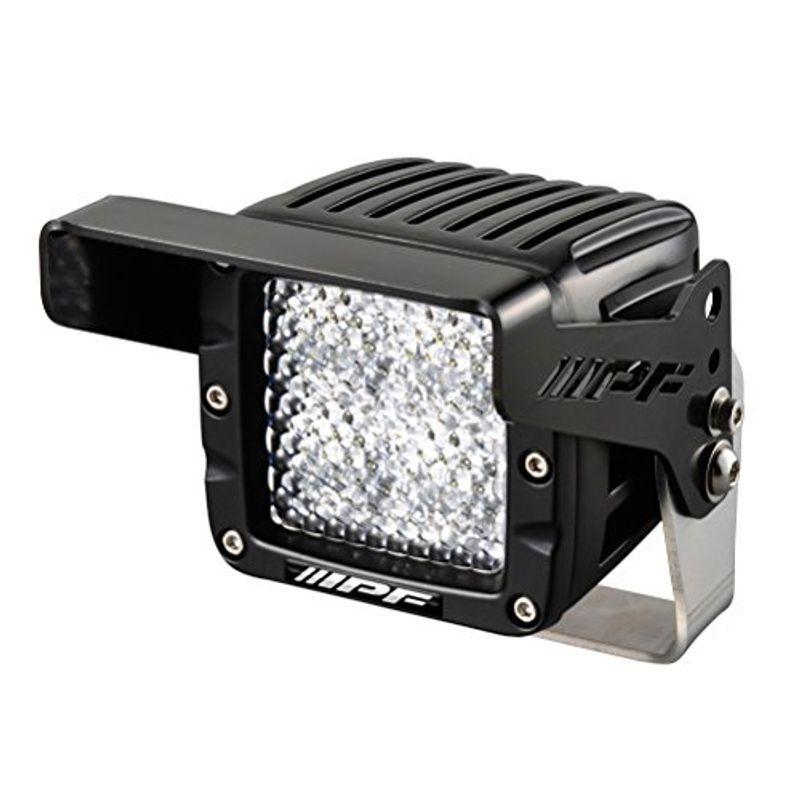 IPF　フォグランプ　作業灯　角形　ワークライト　ブラック　642WL-1　LED　2インチ　12V