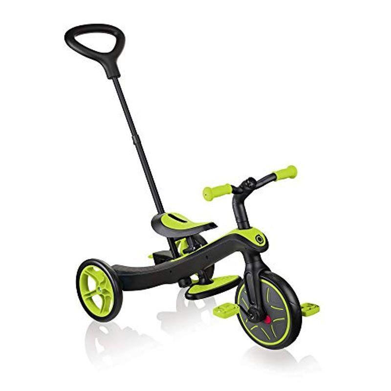 GLOBBER 三輪車 キックバイク エクスプローラー トライク 3in1 ライムグリーン WLGB631106 変身バイク 3段階変形 ベ