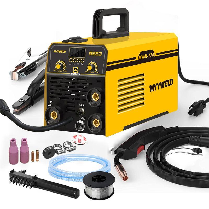 MYYWELD 新バージョン・半自動溶接機 MWM-175 ガス&ノンガス MIG MYYWELD 新バージョン・半自動溶接機 MWM-175 ガス&ノンガス MIG