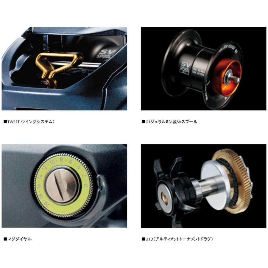 21人気の ダイワ Daiwa ベイトリール ジリオン Sv Tw 1016sv Hl 左ハンドル 16年モデル ベイトリール ルアー用 Captains Agency