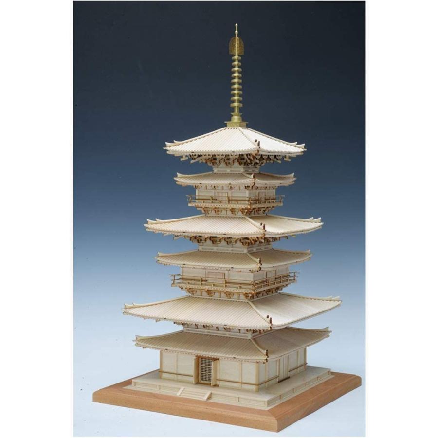 ★最終価格★ ウッディジョー 1/75 薬師寺 東塔 木製模型 組み立てキット 【4810465472】(24959円)